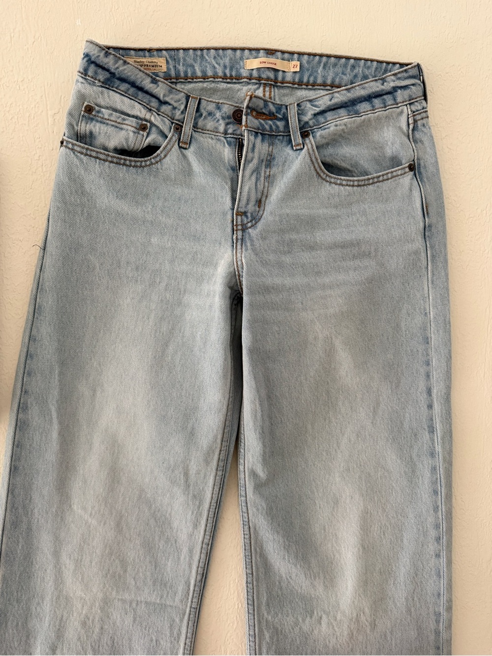 Levis low loose jeans